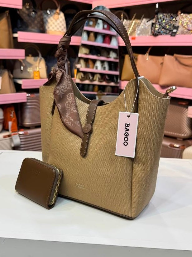 SAC NOEUD BAGCO AVEC PORTE MONNAIS