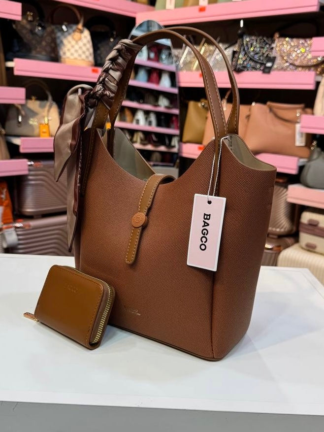 SAC NOEUD BAGCO AVEC PORTE MONNAIS